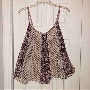 American Eagle flowy tank top
